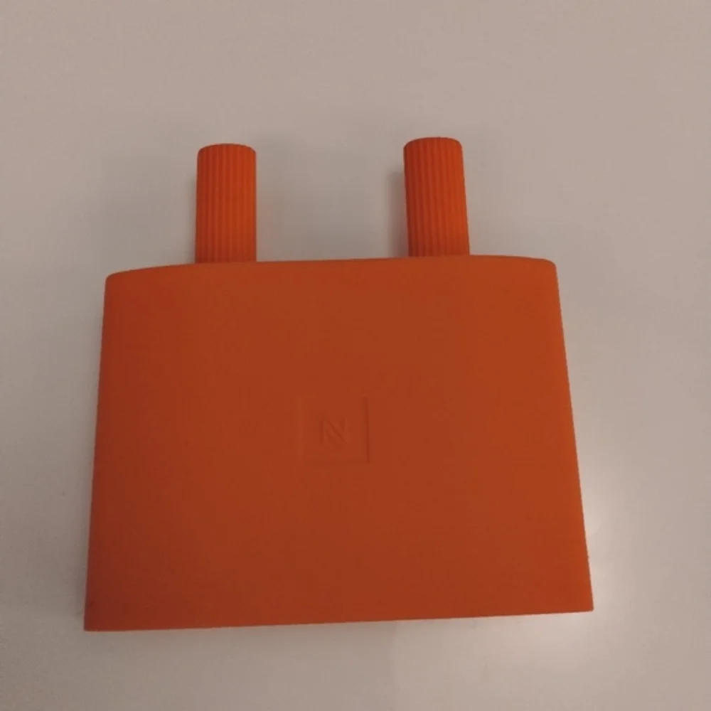 POPSICLE MOLD NESPRESSO SILICONE LOLLY MOULD ORANGE popcicle